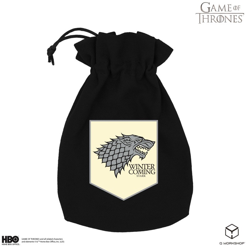 Q Workshop | Stark | Game Of Thrones Dice Pouch