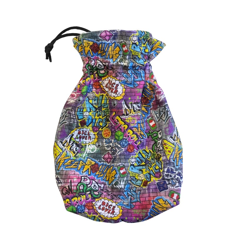 Q Workshop | Graffiti | Full Art Dice™ Pouch