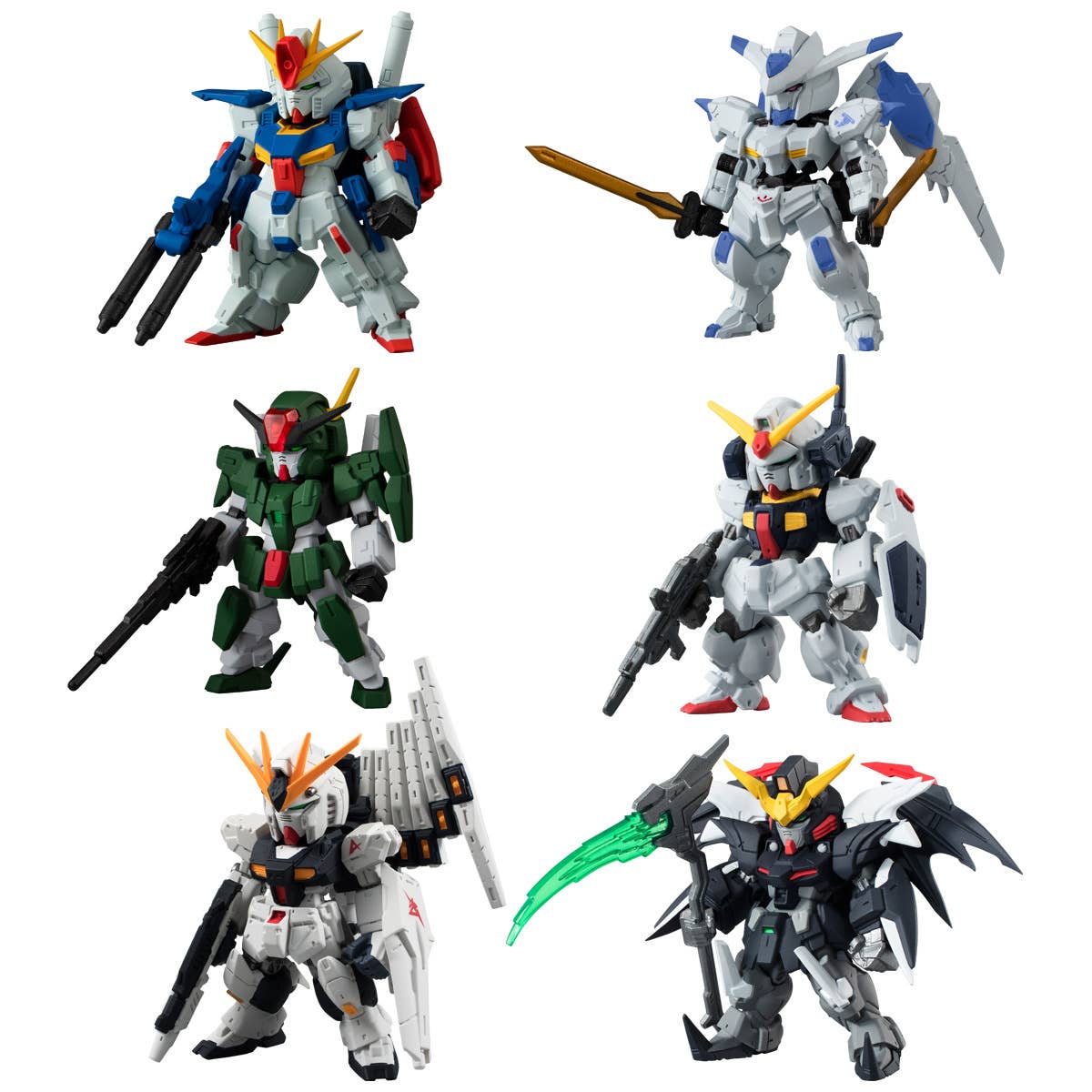 Bandai | FW Gundam Converge Wave 30 (10 Figuren Display) (5cm) | Gundam