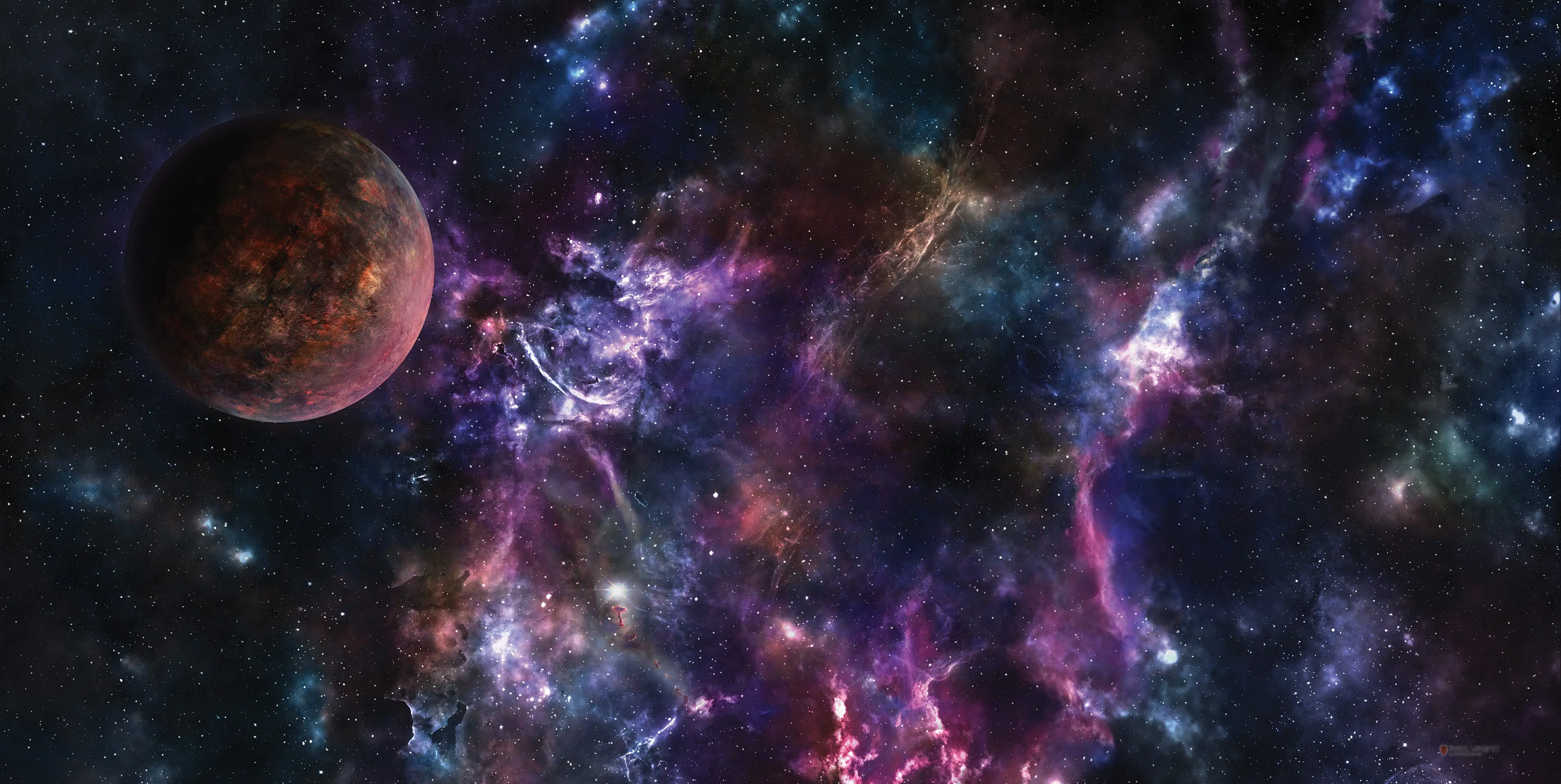 Kraken Wargames | Space Sector 6 | Tabletop Playmat (182x91cm)