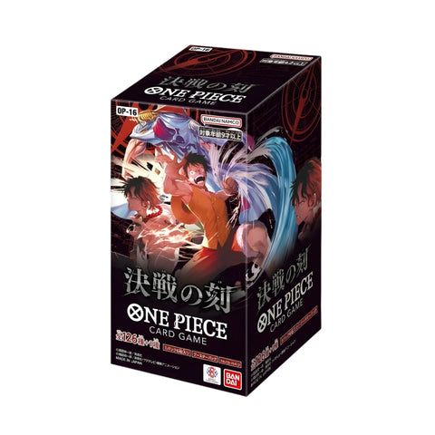 One Piece The Time of the Battle OP-16 Booster Display