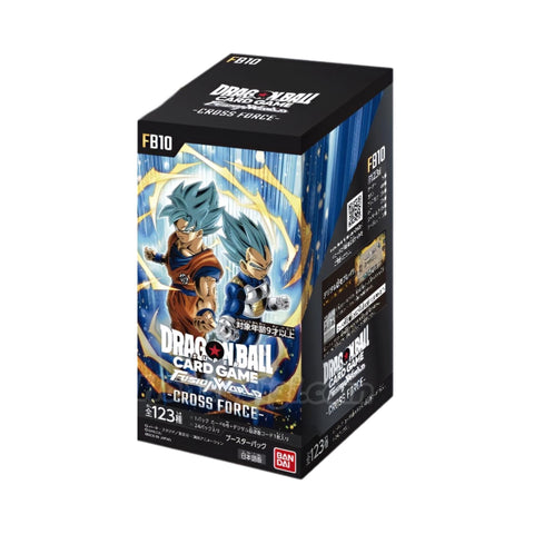 Dragon Ball Fusion World Cross Force FB10 Booster Display Japanese