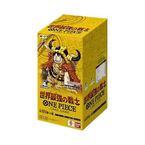[Pre-Order] One Piece The World’s Strongest Warriors OP-17 Booster Display