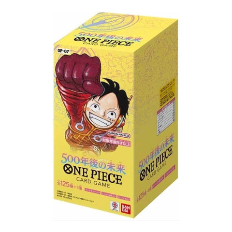 One Piece 500 Years In The Future OP-07 Booster Display