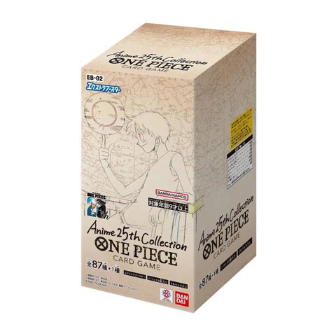 One Piece Anime 25th Collection EB-02 Booster Display