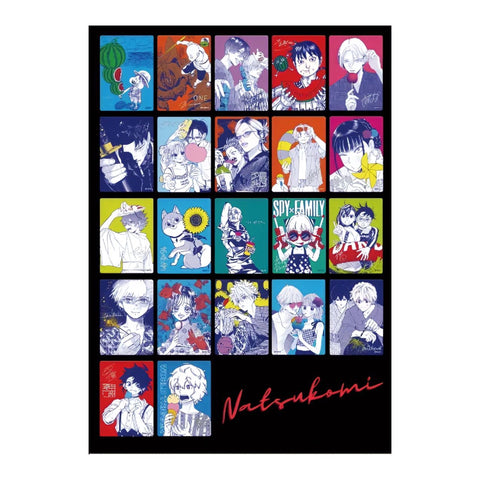 One Piece Natsukomi Meta Kira Metallic Card Complete Set (22 Cards) Japan Exclusive Promo