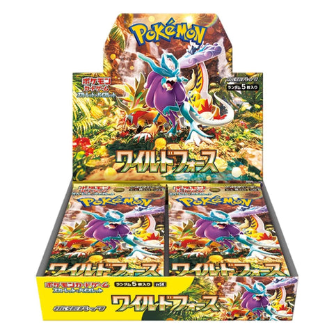 Pokémon Wild Force Booster Display Japanese