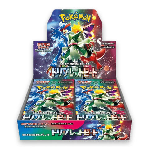 Pokémon Triple Beat Booster Display Japanese