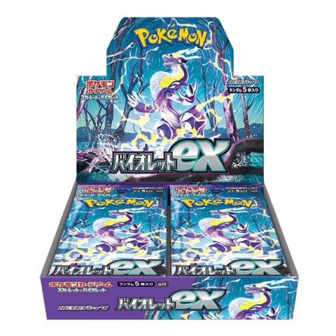 Pokémon Violet ex Booster Display Japanese