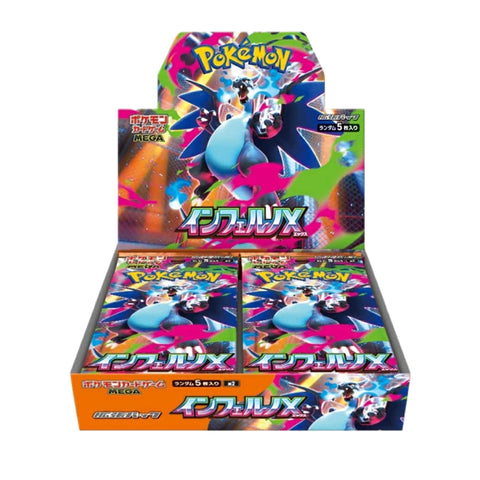 Pokémon Inferno X Booster Display Japanese