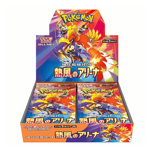 Pokémon Heat Wave Arena Booster Display Japanese