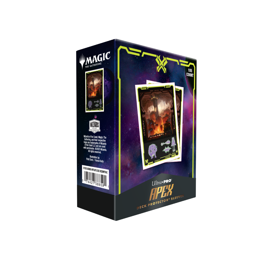 Ultra Pro - Edge of Eternities - Kavaron, Memorial World - 105ct Apex Deck Protector Sleeves for Magic: The Gathering