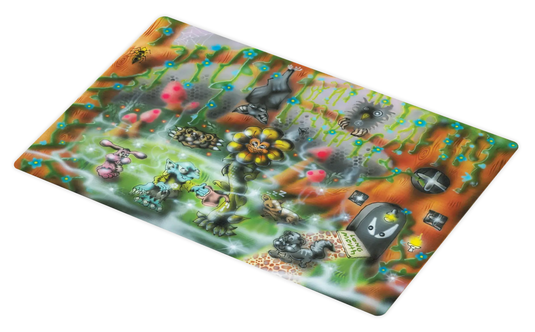 long mouth | Miracle Grow | Playmat