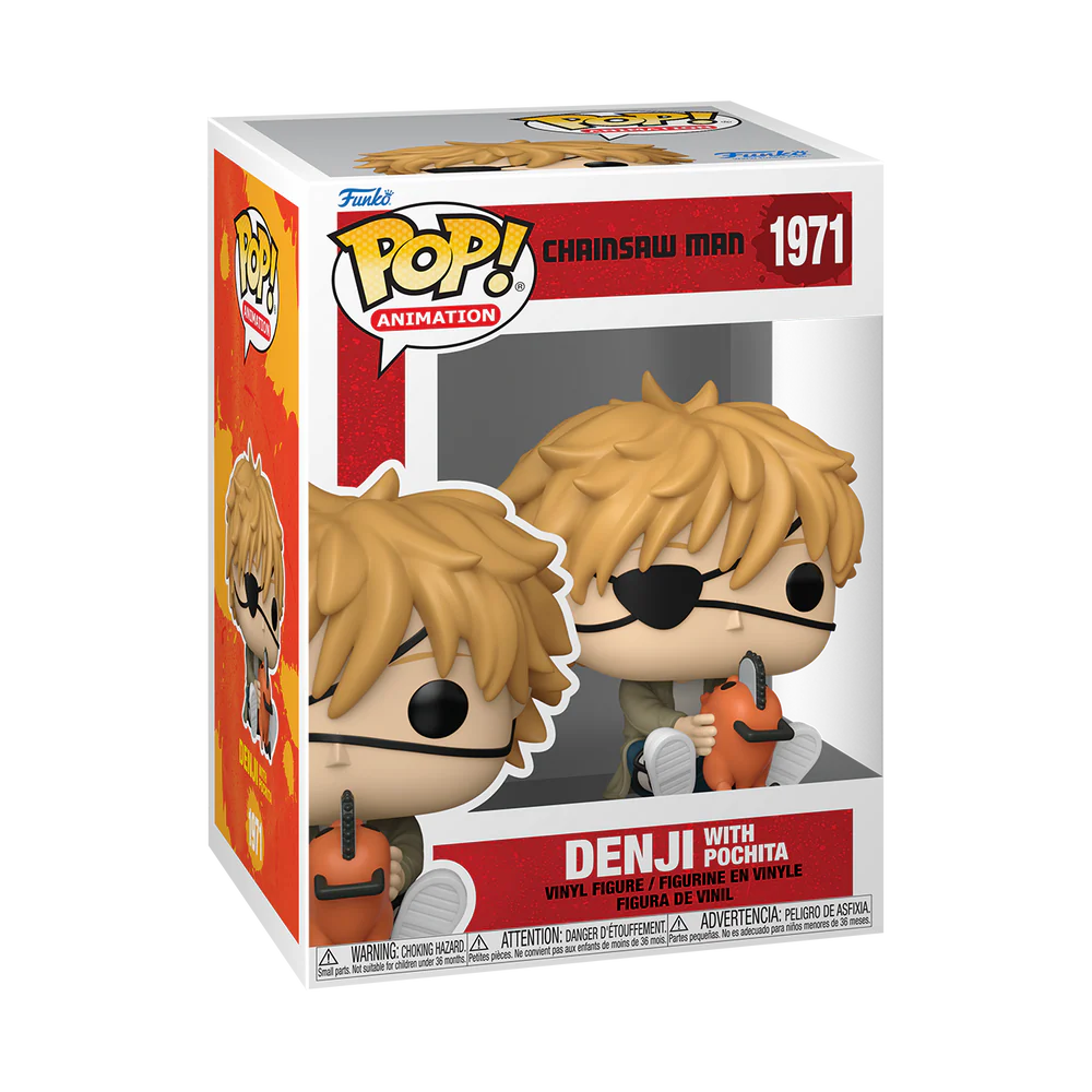 POP! Animation: Denji with Pochita - Chainsaw Man