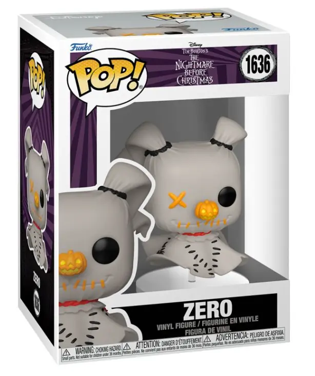 POP! Disney | Zero (Patchwork) | Disney The Nightmare Before Christmas