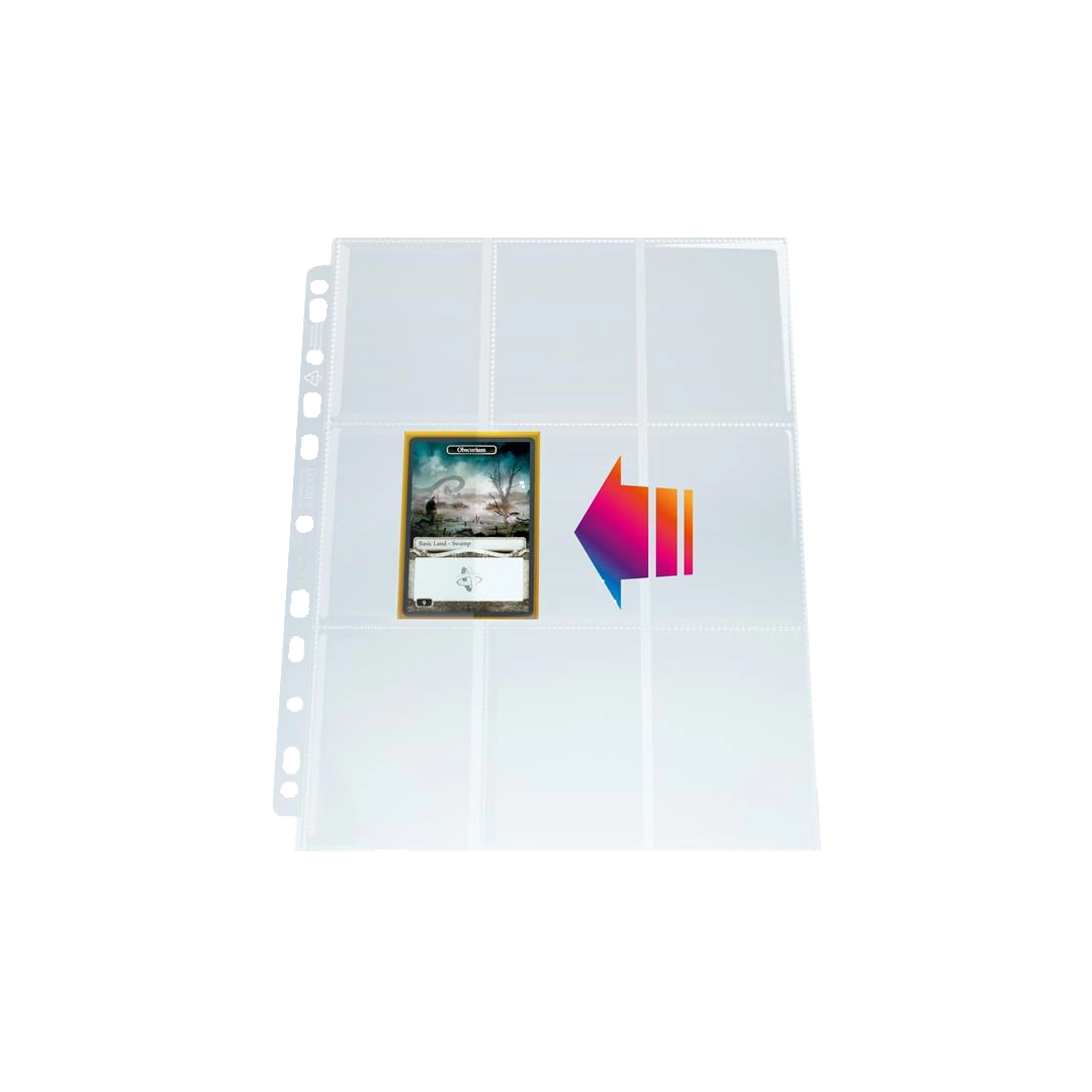 Gamegenic - Ultrasonic Sideloading 9-Pocket Pages Display (50)
