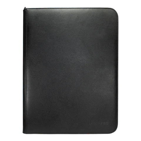 Ultra Pro | Vivid - Black | 9-Pocket Zippered PRO-Binder