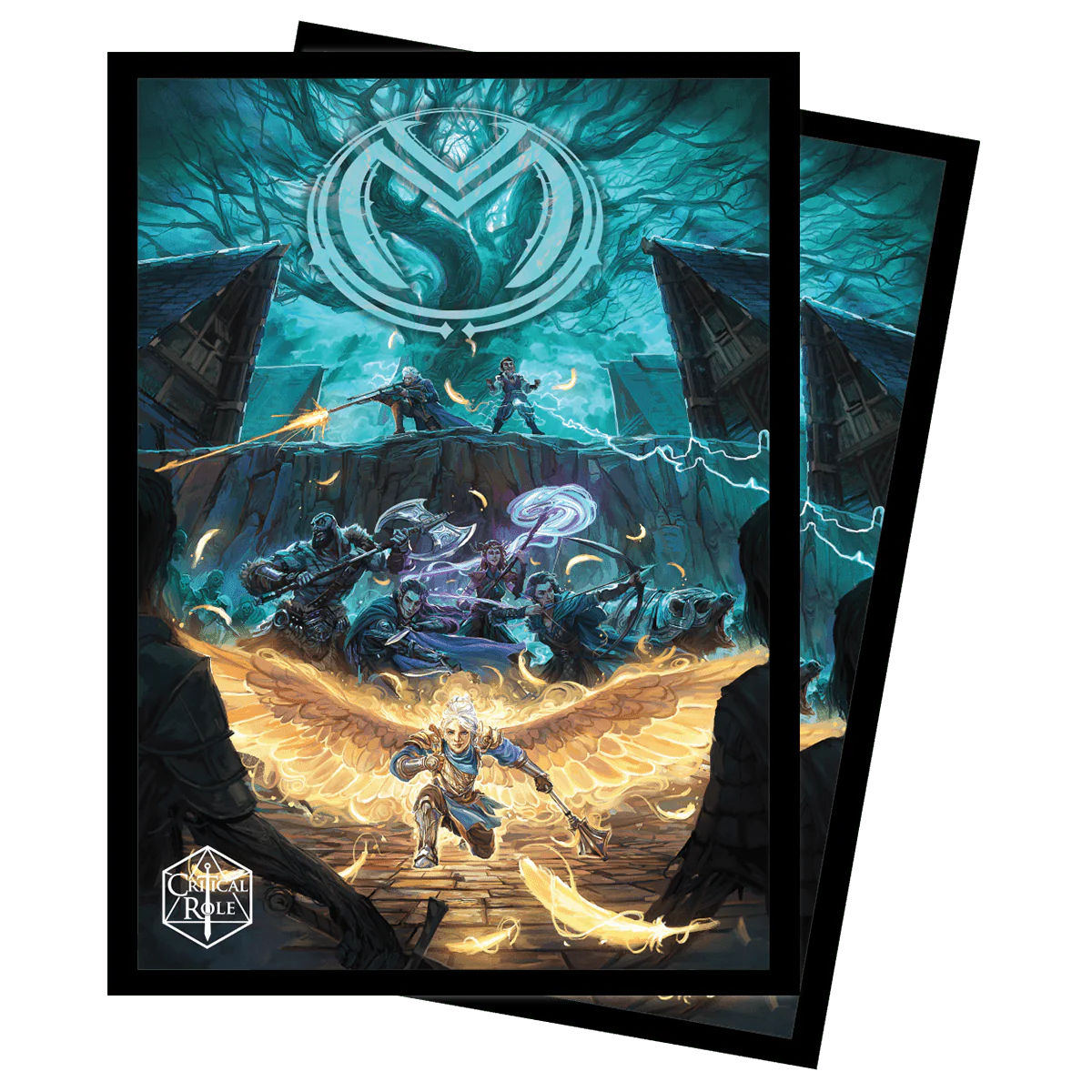 Ultra Pro: 100ct Deck Protector sleeves featuring - Vox Machina Art from Critical Role