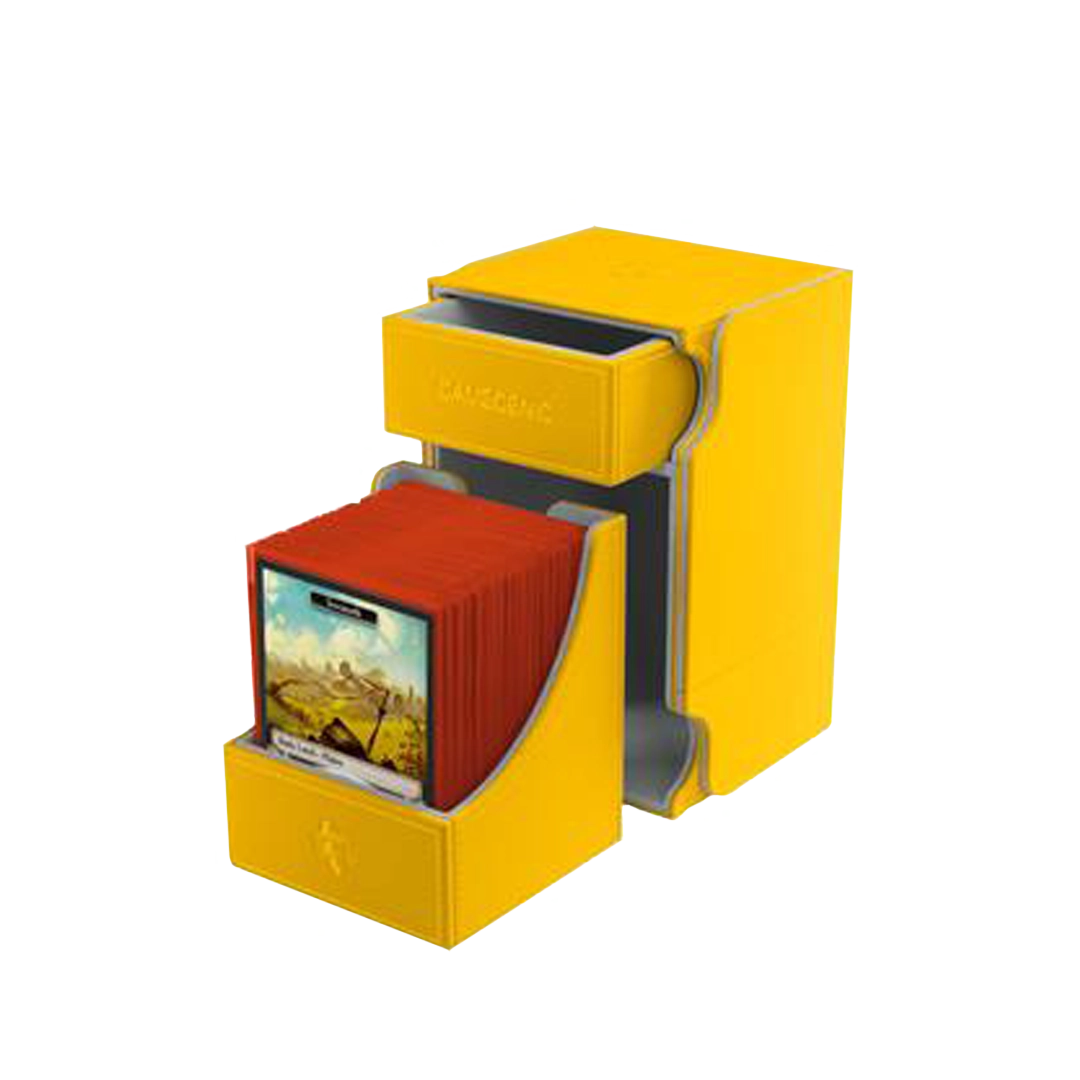 Gamegenic - Deckbox Convertible Watchtower 100+ - Gelb