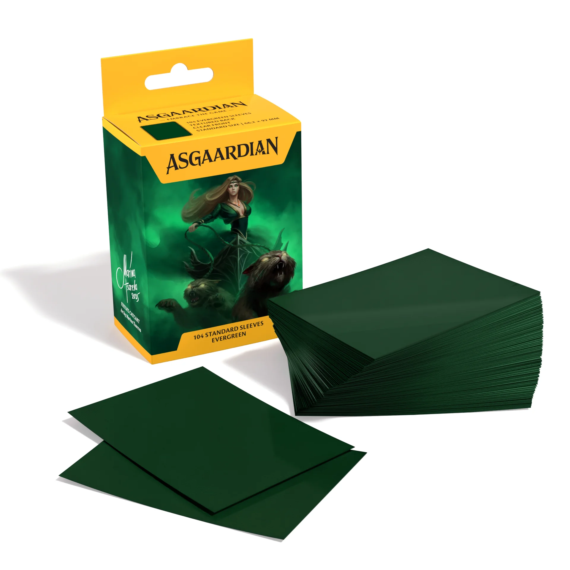 Asgaardian Aps | Evergreen | 104 Standard Sleeves