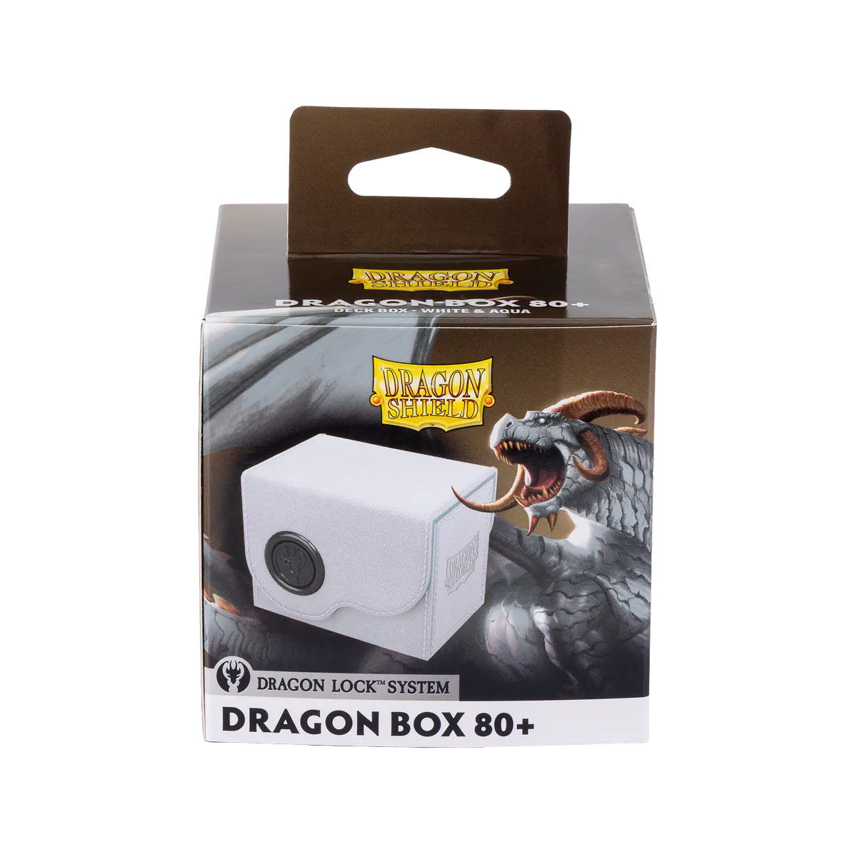 Dragon Shield | White & Aqua | Dragon Box 80+