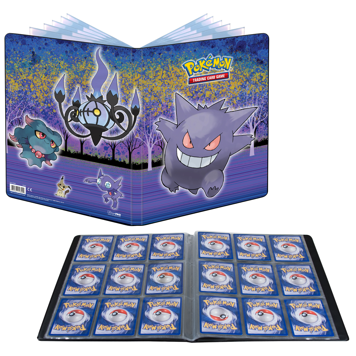 Ultra Pro | Gallery Series Haunted Hollow | 9-Pocket Portfolio For Pokemon