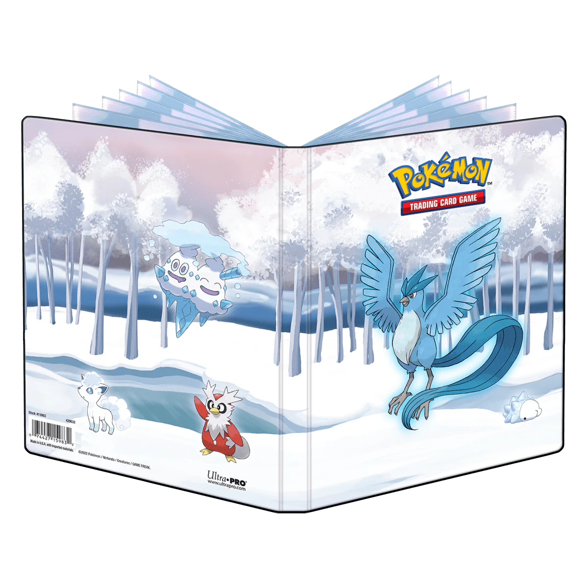 Ultra Pro: Gallery Series Frosted Forest 4-Pocket Portfolio - for Pokémon