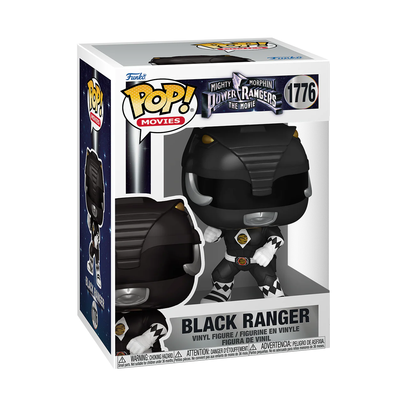 POP! Movies: Black Ranger - Mighty Morphin Power Rangers