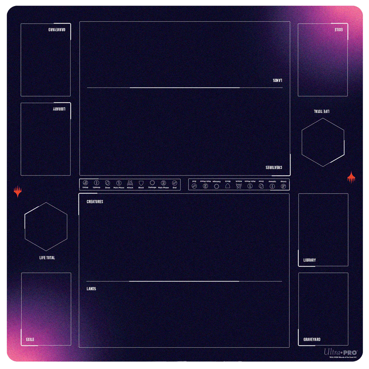 Ultra Pro: Foundations Learn To Play - 2-Player Battlemat
