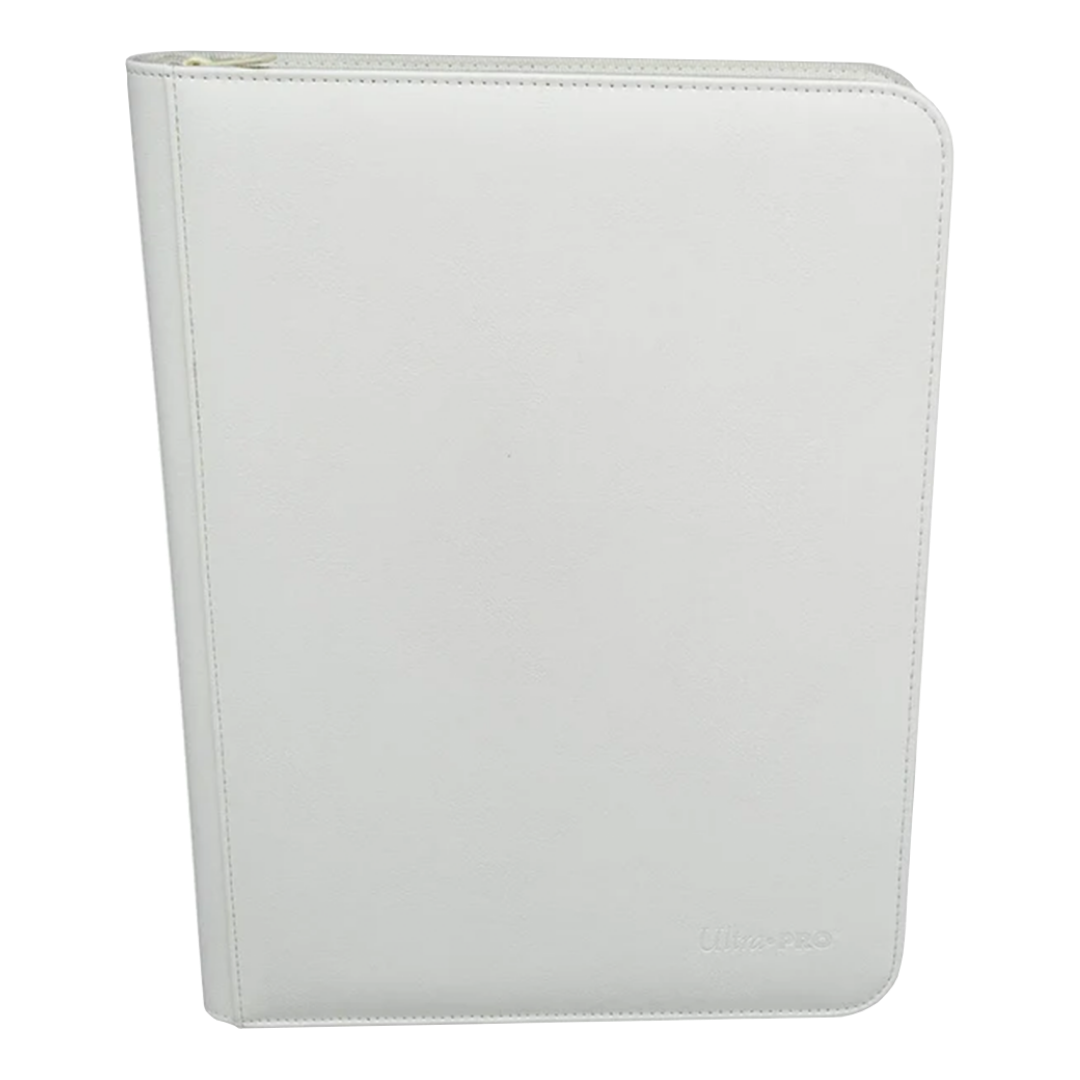 Ultra Pro | Vivid - White | 9-Pocket Zippered PRO-Binder