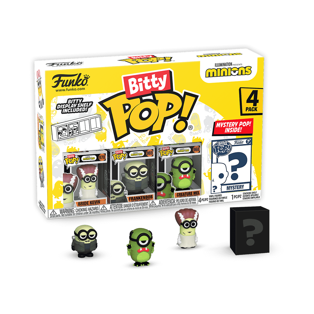 Bitty POP!: Frankenbob 4PK - Bitty POP! 4-Pack