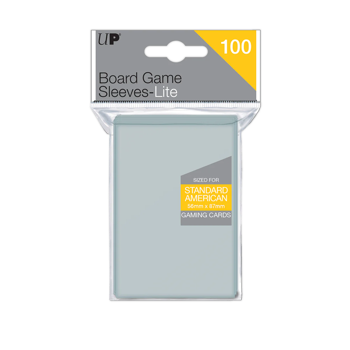 Ultra Pro: Lite Standard American Board Game - Sleeves 56mm x 87mm 100ct