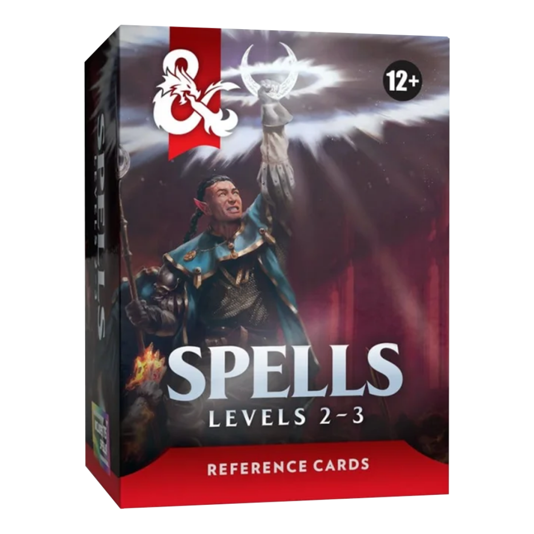 Dungeons & Dragons | Spells Lvl 2-3 | Reference Cards (EN)