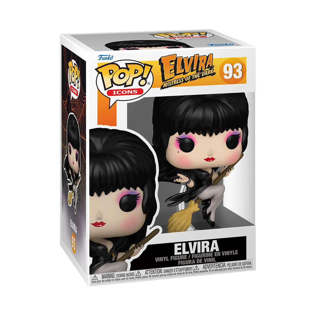 POP! Icons: Elvira with Broom - Elvira