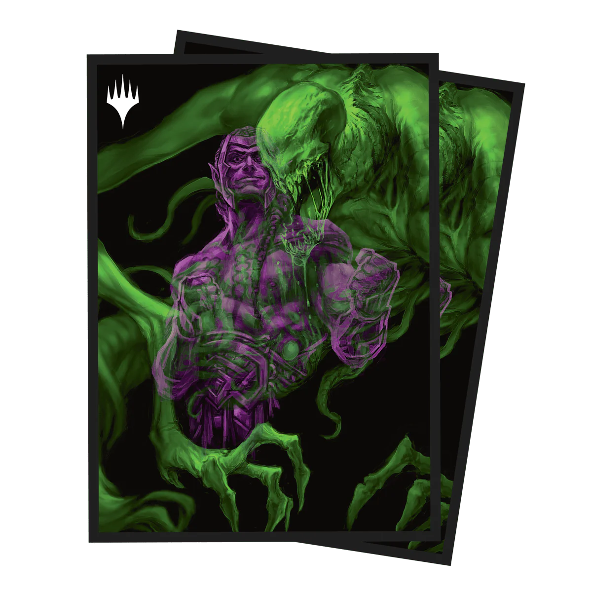 Ultra Pro: Duskmourn Tyvar, the Pummeler (Double Exposure Alt) - 100ct Deck Protector Sleeves