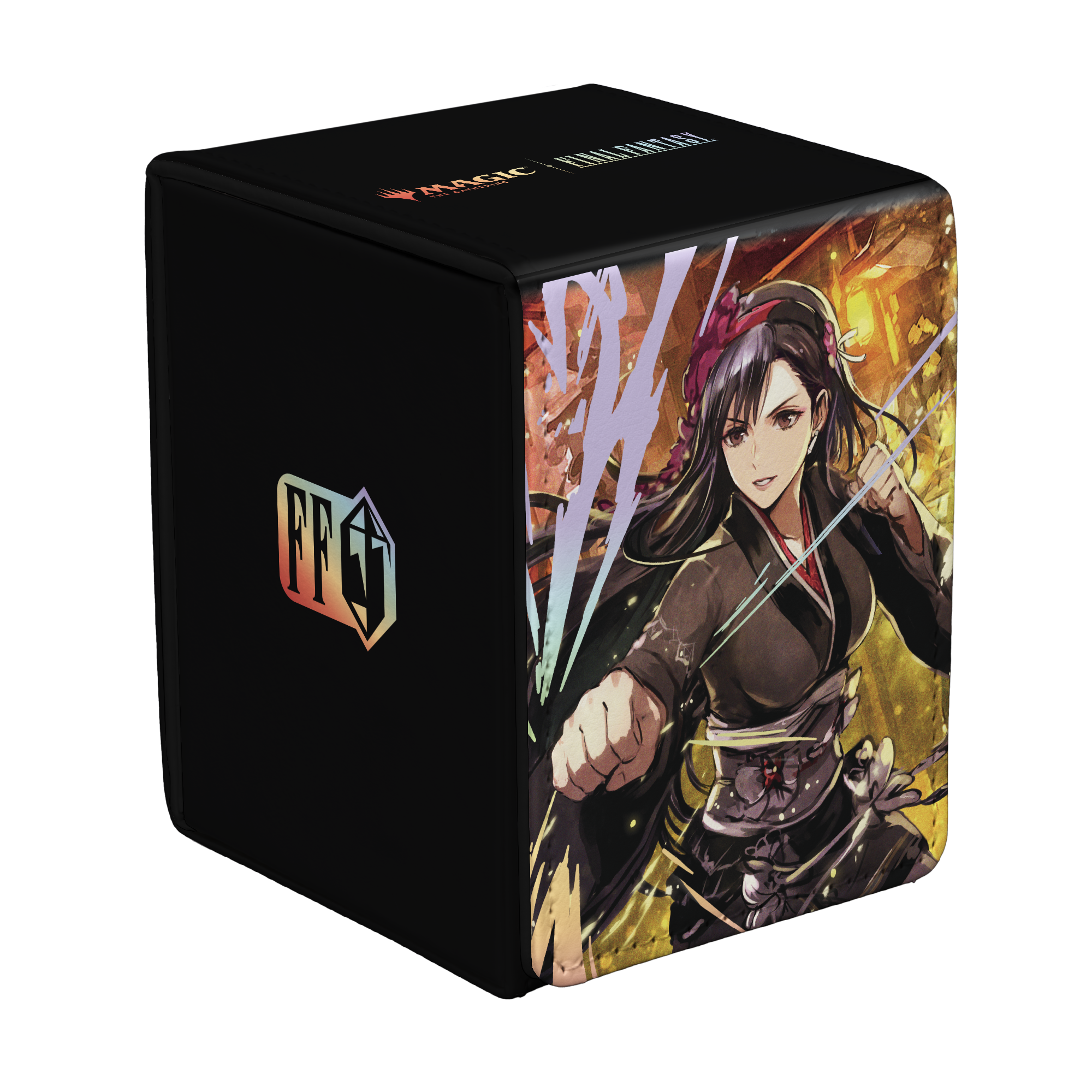 Ultra Pro | MTG - FINAL FANTASY - Tifa Lockhart | Flip DECK BOX