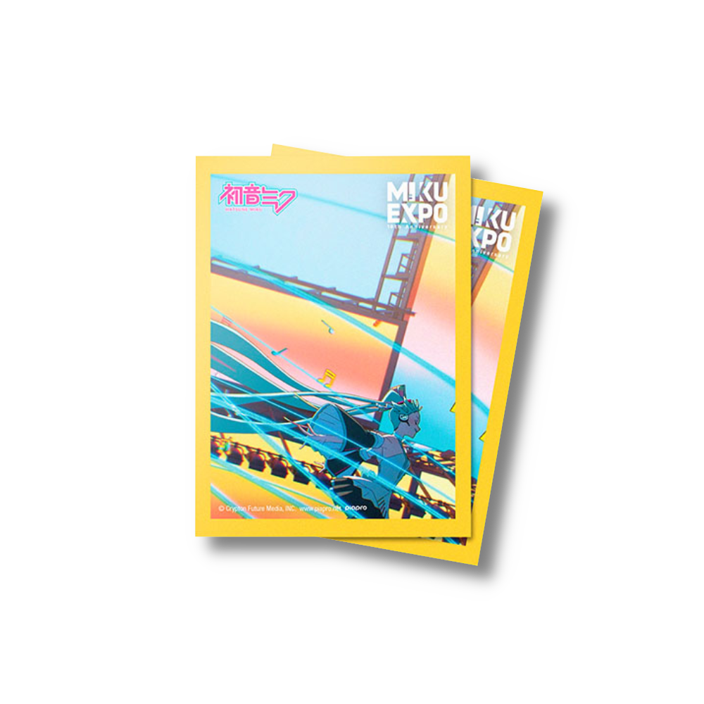 Ultra Pro - 10th Anniversary - Stream 100ct Deck Protector Sleeves for Hatsune Miku - Stream