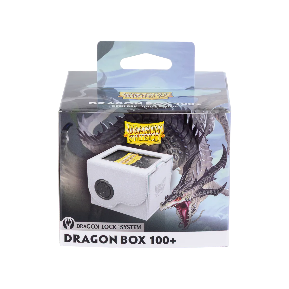 Dragon Shield | White & Aqua | Dragon Box 100+