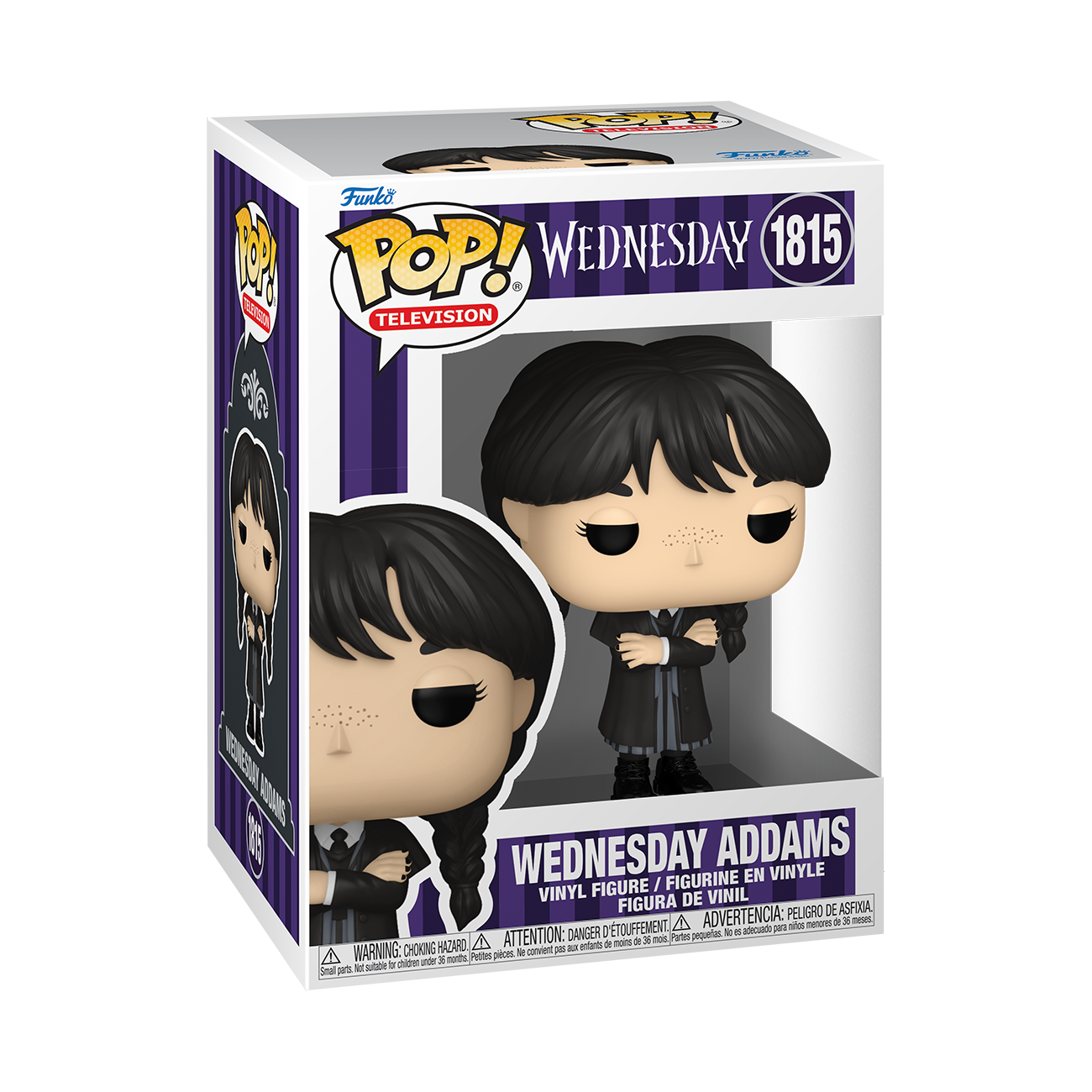 POP! TV: Wednesday Addams (Black Coat) - The Addams Family