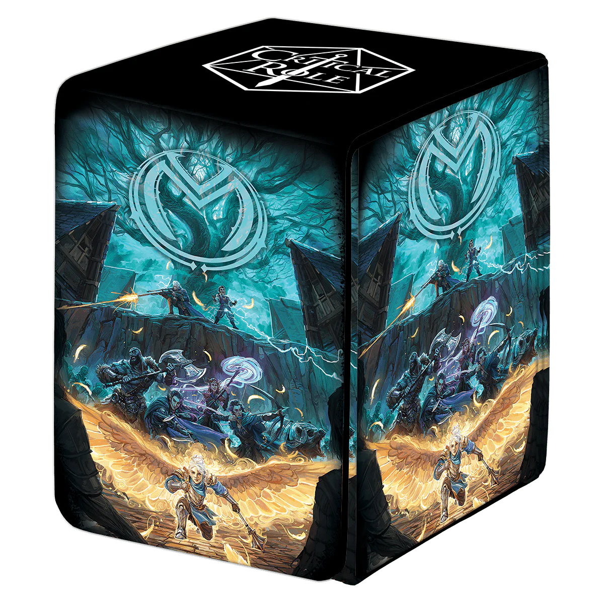 Ultra Pro: Printed Leatherette Alcove Deck Box featuring - Vox Machina Art from Critical Role