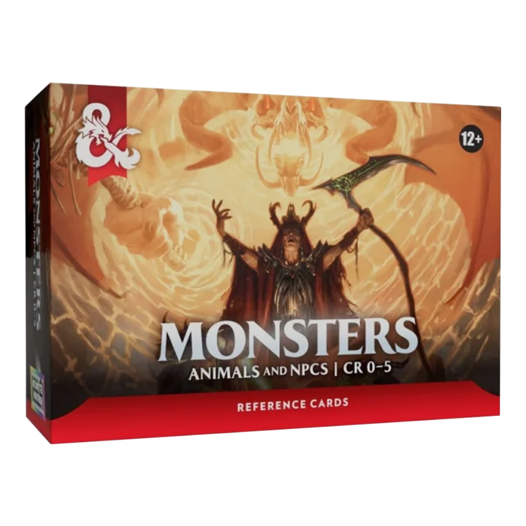 Dungeons & Dragons | Monsters: Animals and NPCs | Reference Cards (EN)