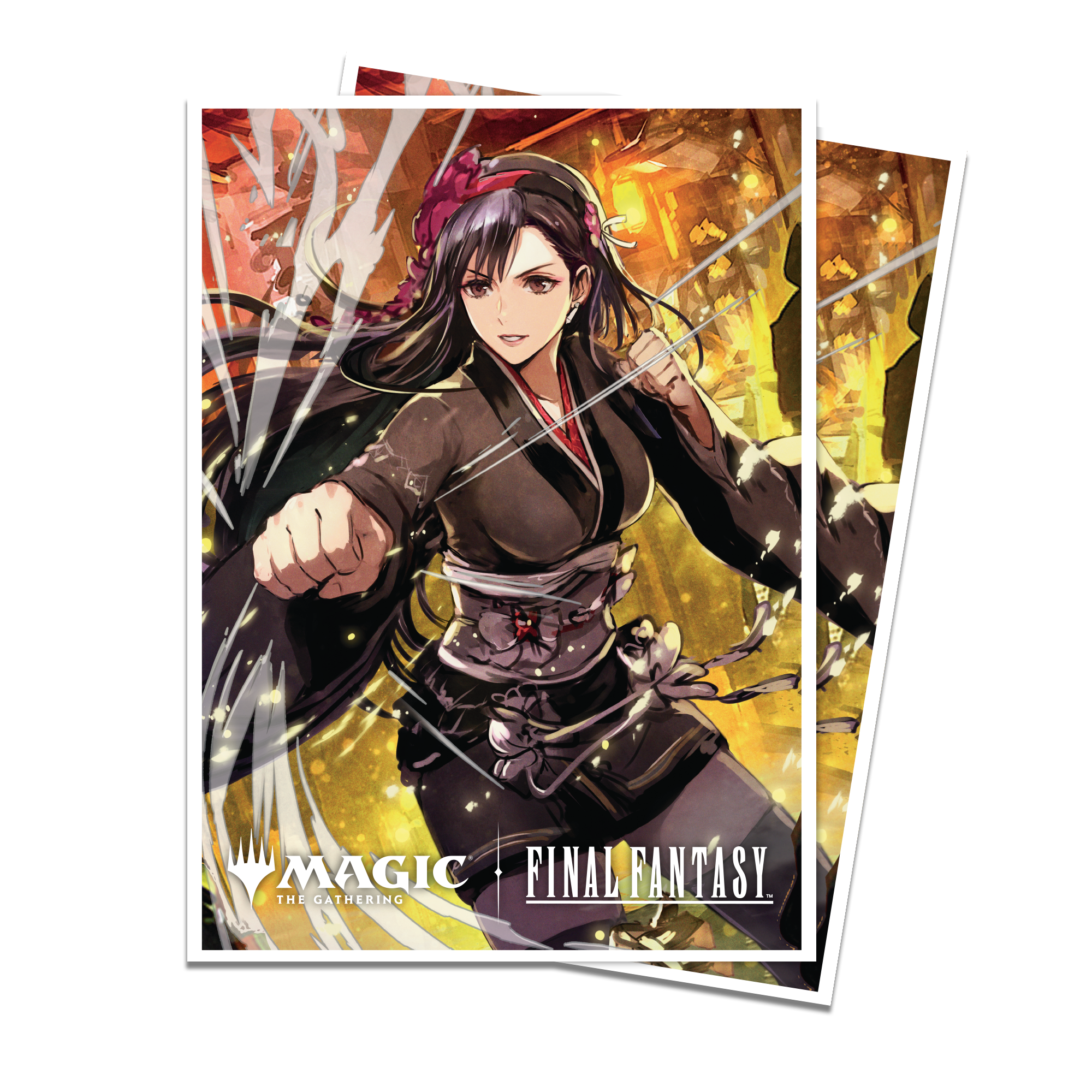 Ultra Pro | MTG - FINAL FANTASY - Tifa Lockhart | 105pcs APEX DECK PROTECTOR Sleeves