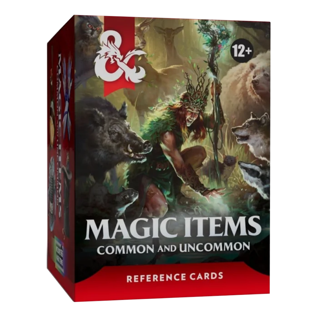 Dungeons & Dragons | Magic Items: Common & Uncommon| Reference Cards (EN)