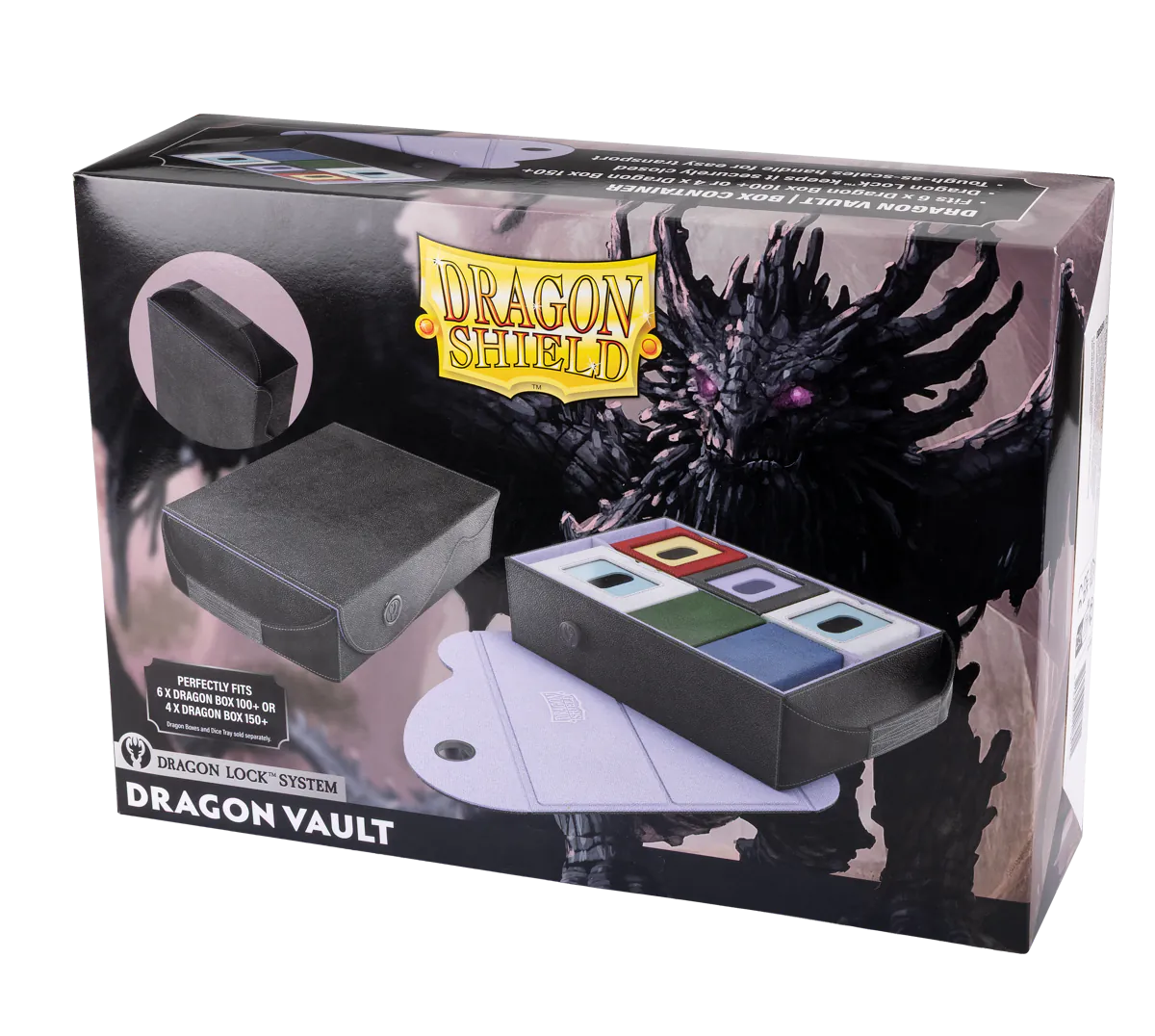 Dragon Shield | Black & Lilac | Dragon Vault