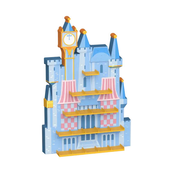 Bitty POP! Display: Cinderella's Castle - Cinderella