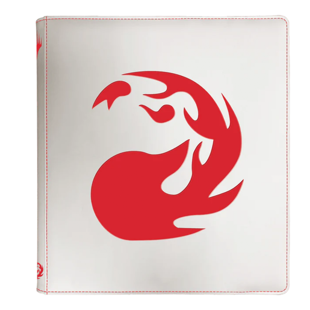 Ultra Pro | MTG: Mana 8 - Mountain | 12-Pocket Zip PRO-Binder