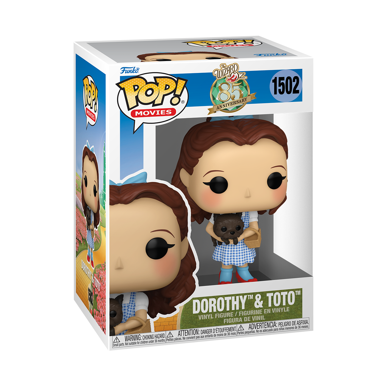 POP! Movies: Dorothy & Toto (85th Anniversary) - The Wizard of Oz