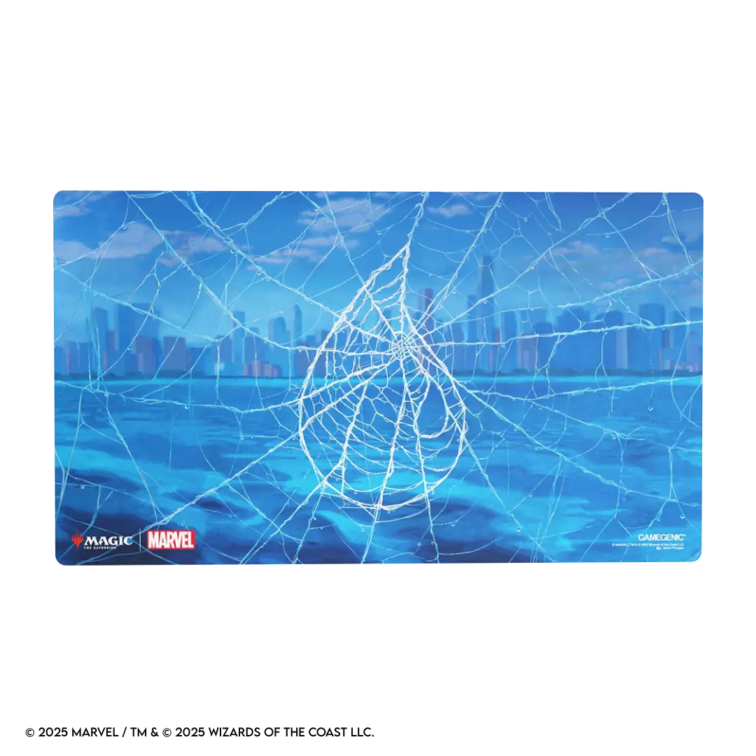 Gamegenic | Magic: The Gathering - Spider-Man / Island | Shiny Playmat