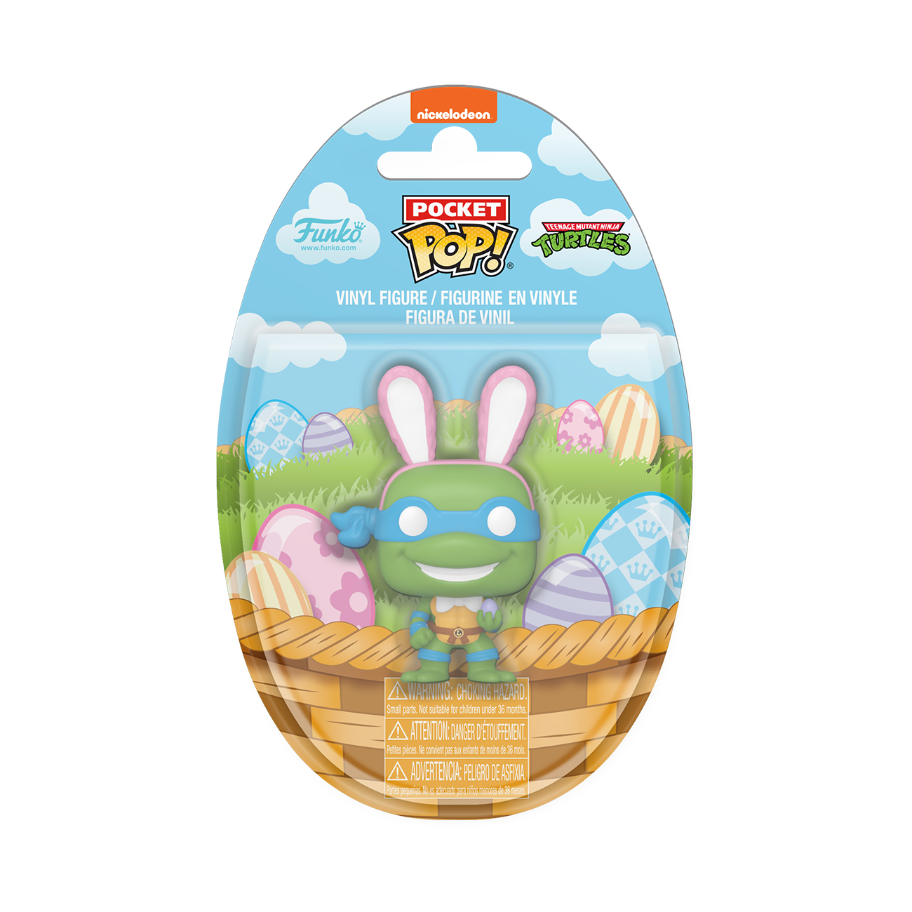 Pocket POP: Leonardo with Easter Egg - Teenage Mutant Ninja Turtles