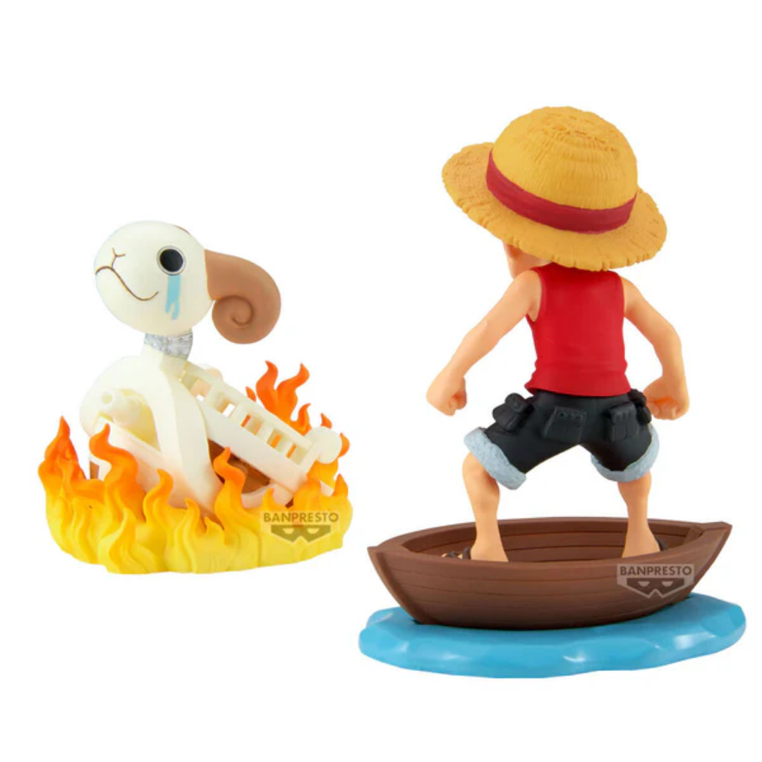 Banpresto | Monkey D. Luffy & Going Merry WCF Log Stories (8cm) | One Piece